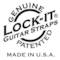 Lock-It Guitar Straps logo
