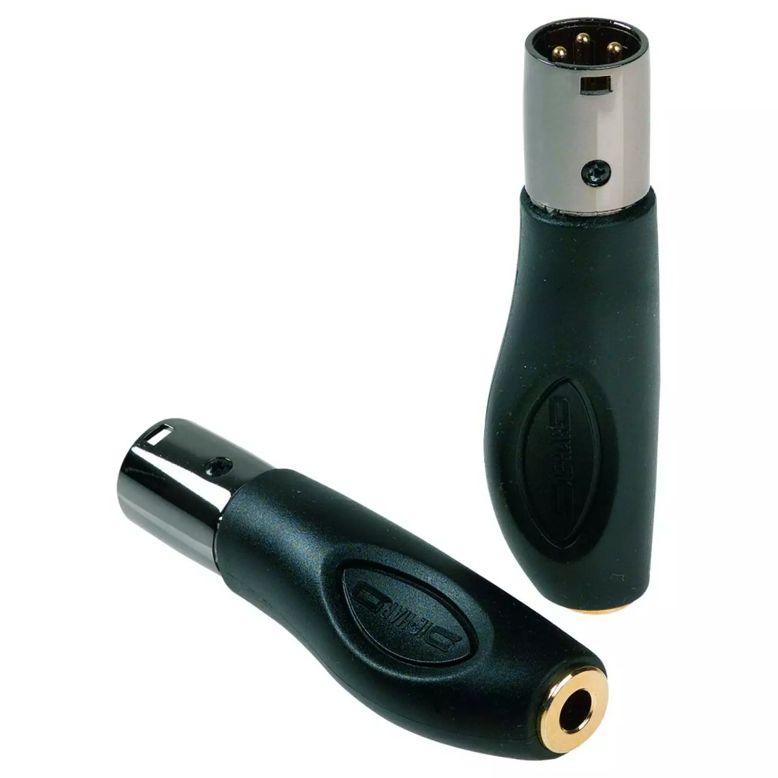 Adattatore Proel DHMA320 – Jack 6.3 Mm Femmina Mono A XLR Maschio 3 Poli, Corpo Metallico, ABS, Nero