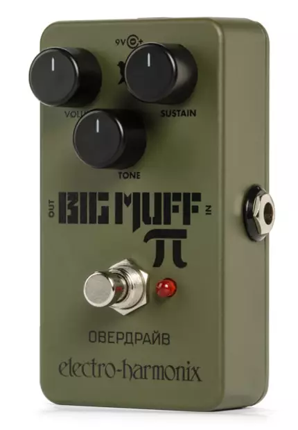 Electro-Harmonix Green Russian Big Muff Fuzz pedaali - Kitaraefektit ja -pedaalit - 5197900 - 1