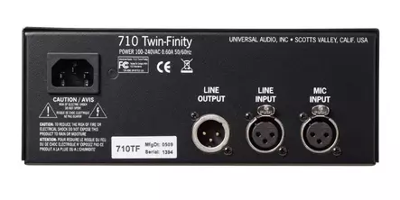 Universal Audio 710 Twin-Finity mikrofonietuaste - Etuasteet, kompressorit ja EQ:t - 710 - 2