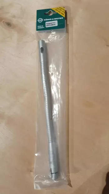 K&M 23010 joutsenkaula, nikkeli - Joutsenkaulat - 23010 - 1