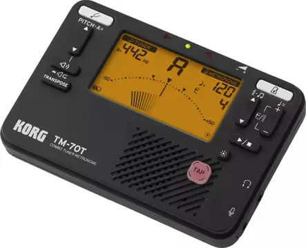 Korg TM70T-BK metronomi/viritin - Kitaratarvikkeet - 8057170 - 2