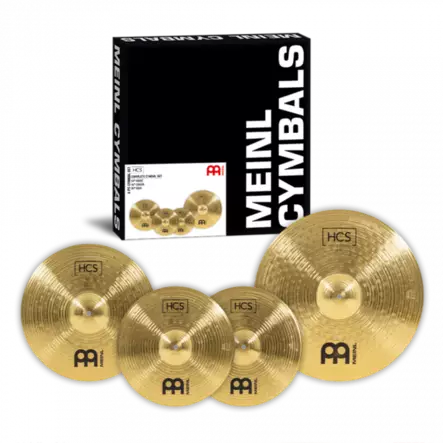 Meinl HCS Complete Cymbal Set symbaalisetti - Symbaalit - HCS141620 - 1