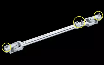 TAMA Mirror Rod tuplapedaalin välitanko - Rumputarvikkeet - TMR1000 - 2