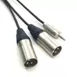 SPS Touring trs-2xXLRu 10m kaapeli - XLR - Plugi 3,5mm -kaapelit - SPSTPR-10 - 1