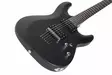 Schecter C-6 Deluxe Satin Black sähkökitara - Sähkökitarat - YSC430 - 2