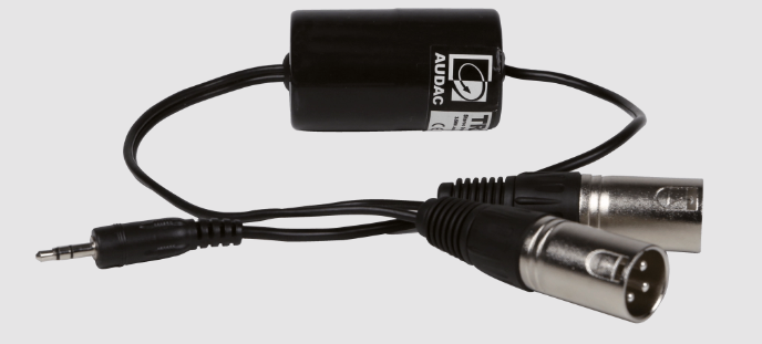 Audac TR2080 Stereo groundloop isolator - Kaiutinprosessorit & kierronestolaitteet - TR2080 - 1