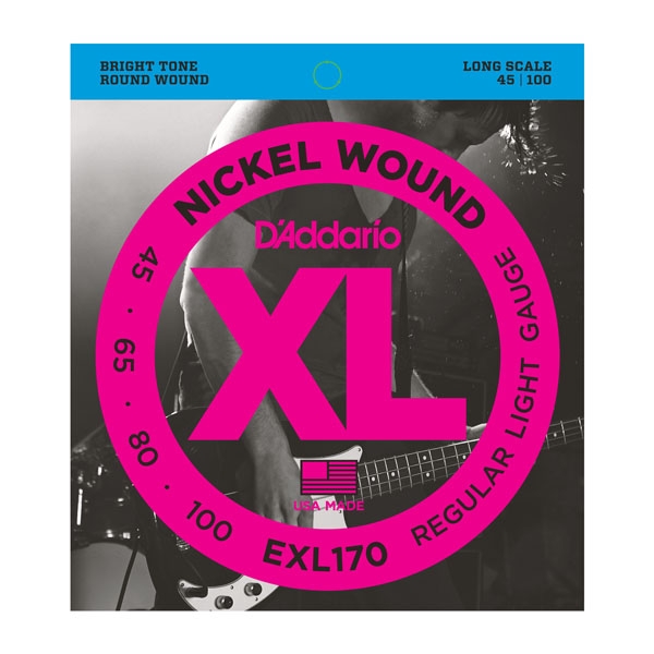 D'Addario EXL170 045-100 kielisetti - Basson kielet - EXL170 - 1