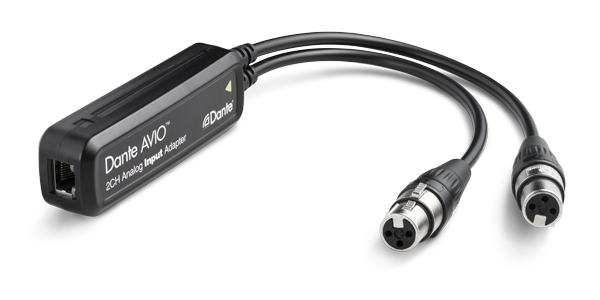 Dante AVIO Analog Input adapteri - DAC:t ja AD/DA-muuntimet - ADP-DAI-AU-1X0 - 1