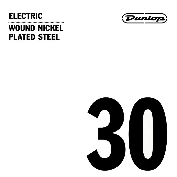 Dunlop Wound nickel plated steel .030 irtokieli - Kitaran kielet - DNPS030 - 1