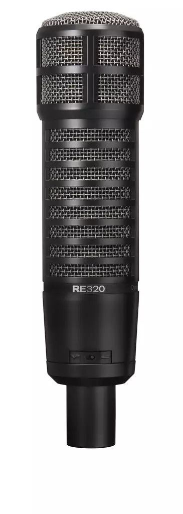 EV RE320 dynaaminen isokalvomikrofoni - Broadcast- ja haastattelumikrofonit - EV-RE320 - 1