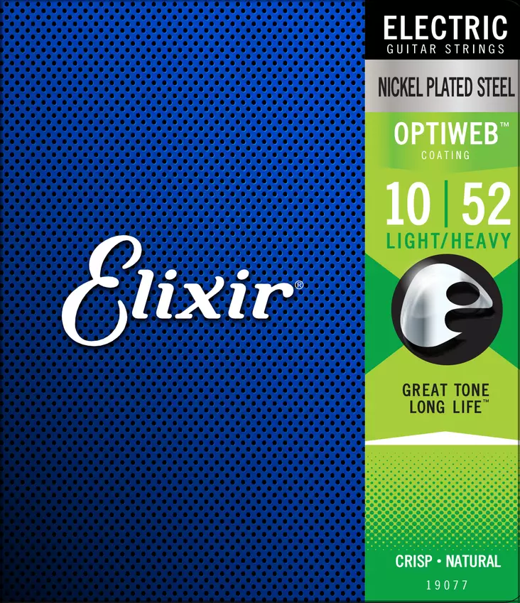 Elixir Optiweb Light-Heavy 10-52 kielisarja - Kitaran kielet - 853300 - 1