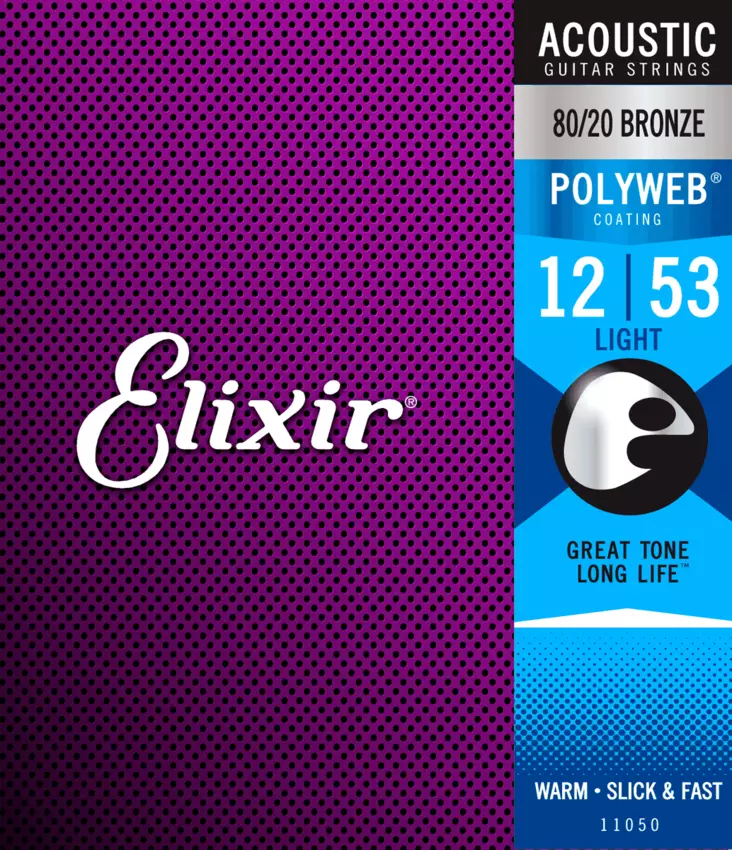 Elixir Polyweb Light 12-53 kielet - Kitaran kielet - 11050 - 1