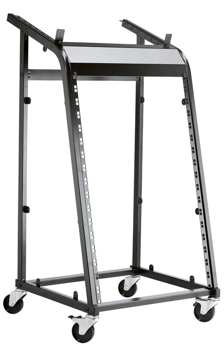 König & Meyer 28200 19" räkkivaunu, musta - 19'' muut räkit - AKM28200 - 1