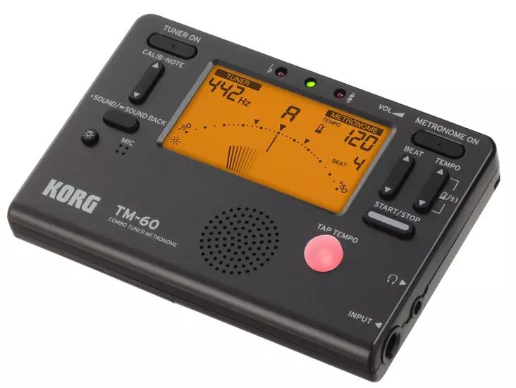 Korg TM60-BK viritin metronomi - Kitaravirittimet - 8057160 - 1