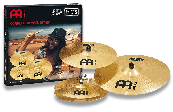 Meinl HCS Complete Cymbal Set symbaalisetti - Symbaalit - HCS141620 - 1