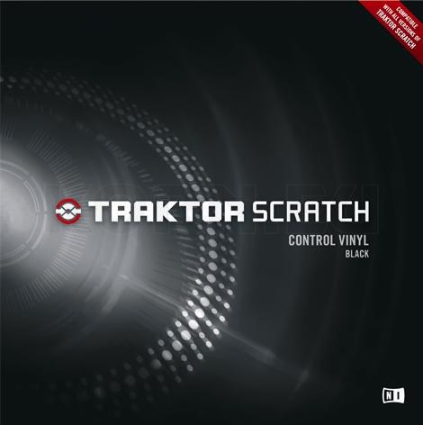 NI Tracktor Scratch Crontrol Vinyl Mk1 Black - DJ-kontrollerit ja -mikserit - YNI21170 - 1