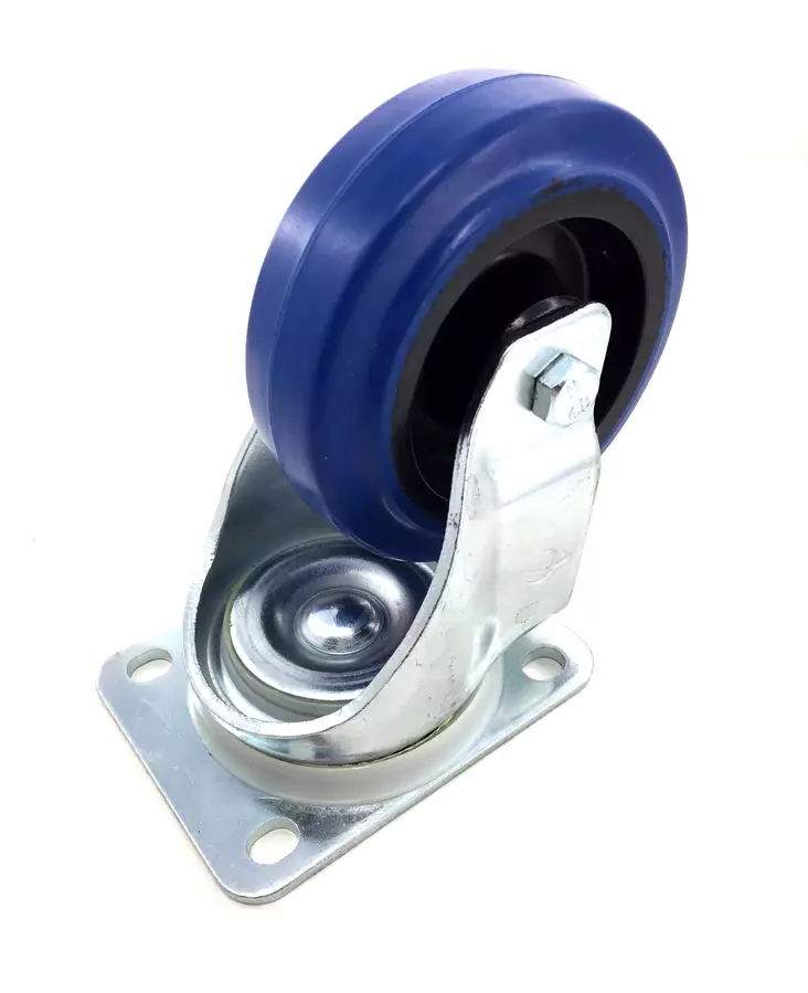 Penn Elcom 100 mm Blue Swivel Castor pyörä - Kaiutintarvikkeet - W0990 - 1