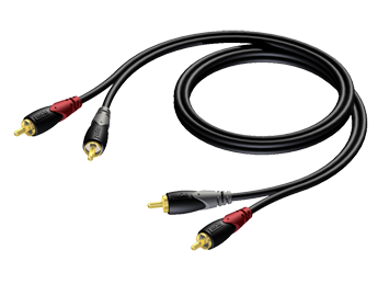Procab CLA800 RCAu - RCAu parikaapeli - RCA - RCA -kaapelit - APRCLA800-10 - 1