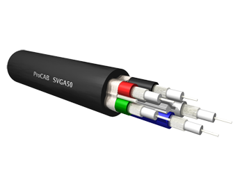 Procab SVGA50 RGBVH0 videokaapeli metreittäin - Metritavarana - APRSVGA50 - 1