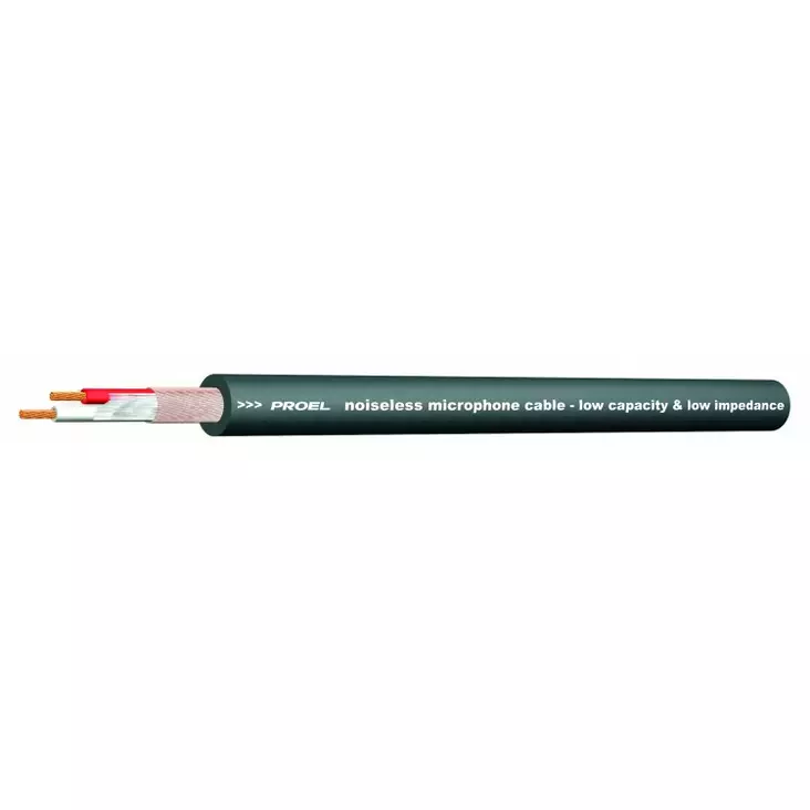 Proel HPC210BK mikrofonikaapeli metreittäin - Metritavarana - HPC210 - 1