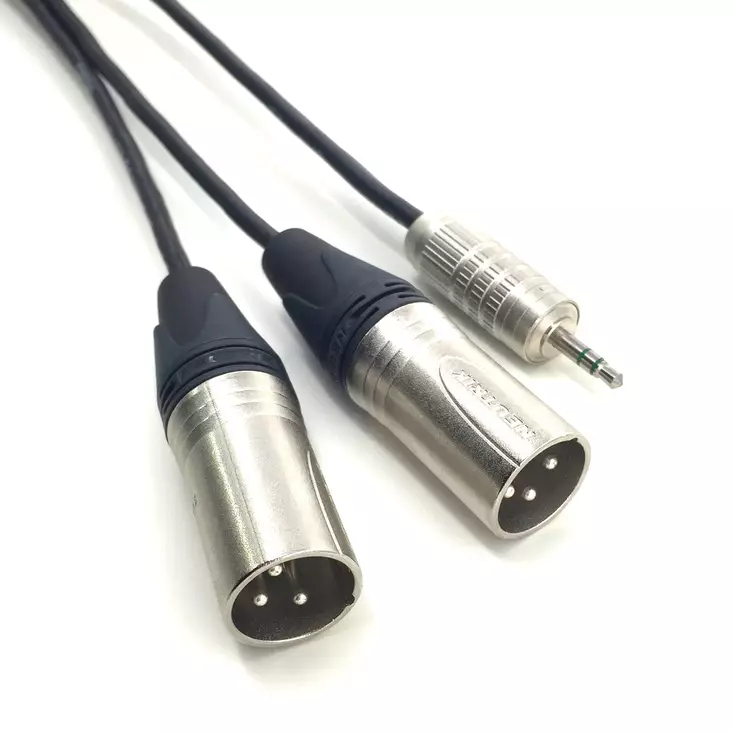 SPS Touring trs-2xXLRu 10m kaapeli - XLR - Plugi 3,5mm -kaapelit - SPSTPR-10 - 1