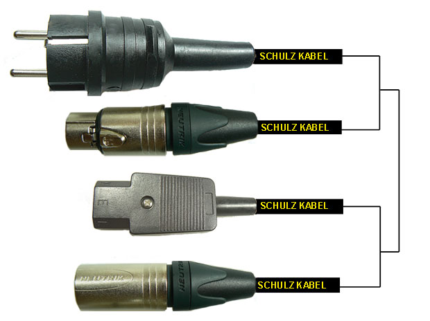 Schulz Hybrid Cable Euro+ XLR Z - XLR - XLR -kaapelit - YSLZHBY10 - 1
