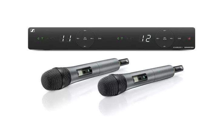 Sennheiser XSW 1-835 Dual langaton mikrofonijärjestelmä - Käsimikrofonijärjestelmät - 508270 - 1