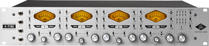 Universal Audio 4-710D Twin-Finity - Etuasteet, kompressorit ja EQ:t - 4-710 - 1