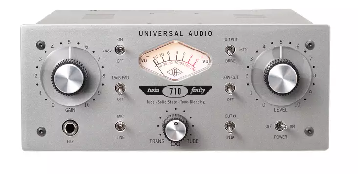 Universal Audio 710 Twin-Finity mikrofonietuaste - Etuasteet, kompressorit ja EQ:t - 710 - 1