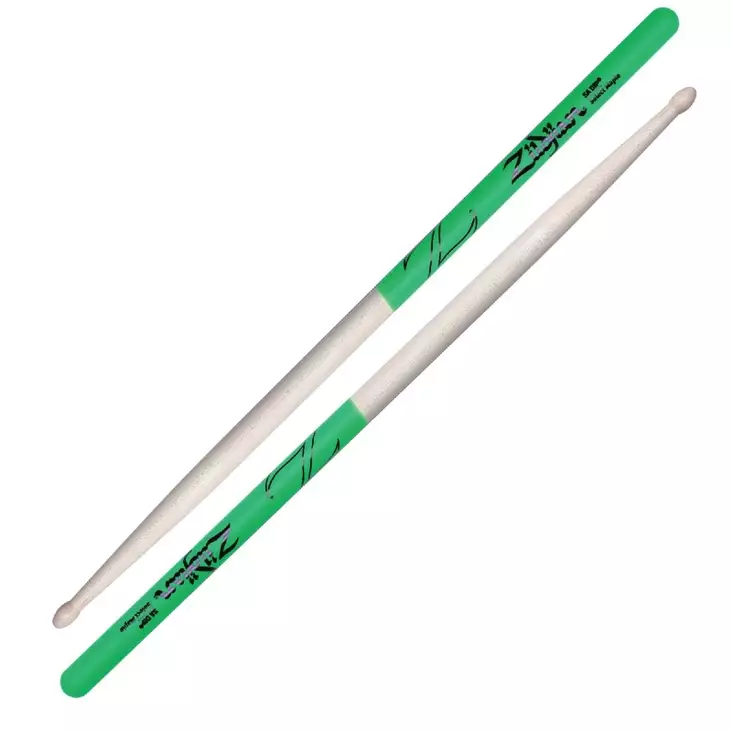 Zildjian 5A Green Dip Maple - Wood Tip rumpukapulat - Rumpukapulat - 1880740 - 1