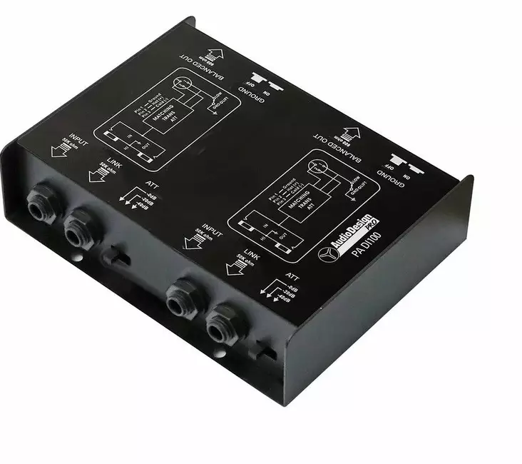 AudioDesign Pro PA DI-200 DI-boksi - DI- ja Reamp-boksit - PADI200 - 1