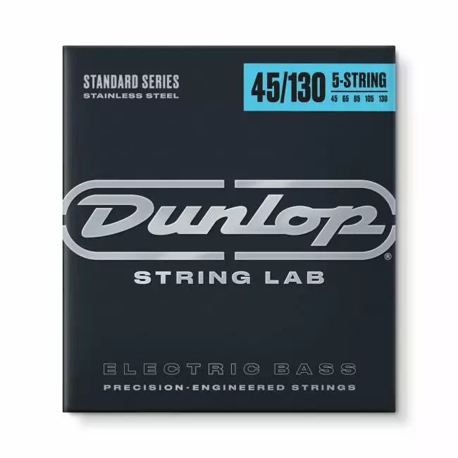 Dunlop Bass Stainless Steel 45-130 5-string - Basson kielet - DBS45130 - 1