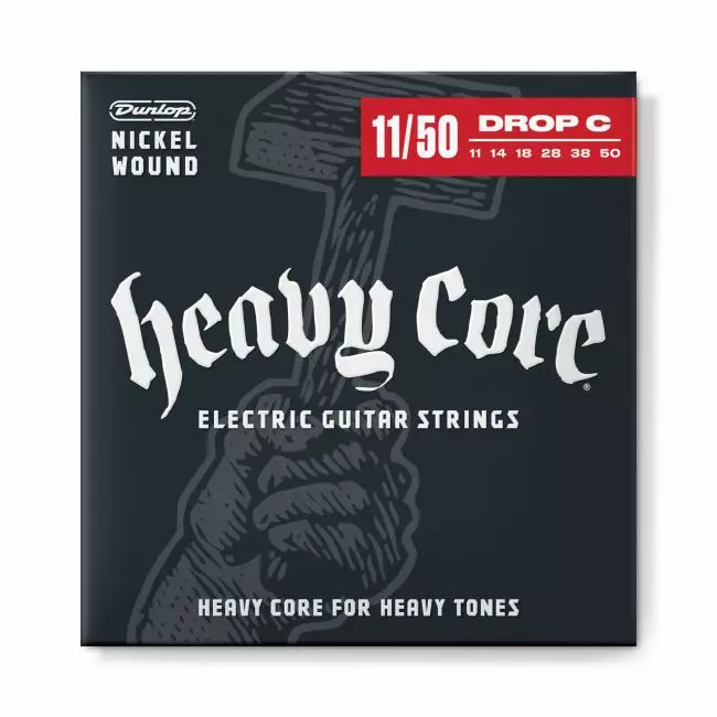 Dunlop Electric Heavy Core 11-50 kielisarja - Kitaran kielet - DHCN1150 - 1