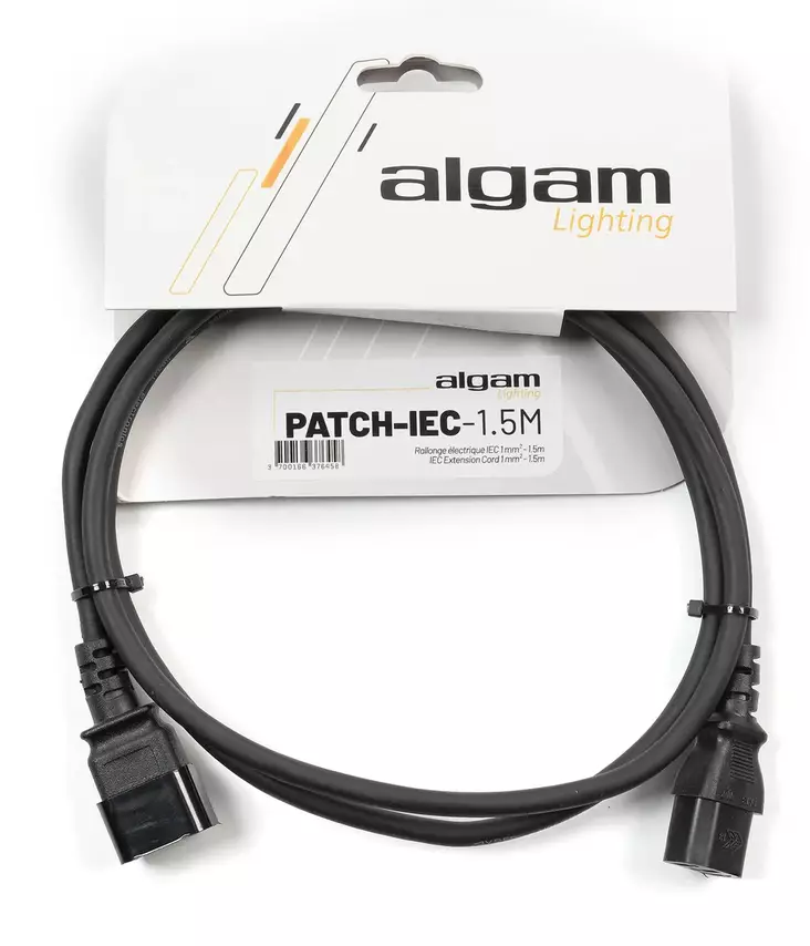 SPS PATCH-IEC kaapeli - Virtakaapelit, 230V - 607740 - 1
