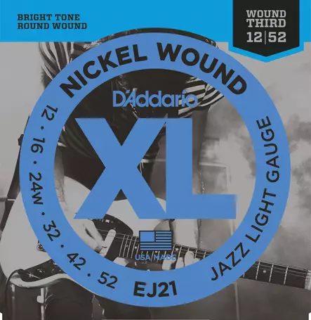 D'Addario EJ21 012-052 kielisetti - Kitaran kielet - EJ21 - 1