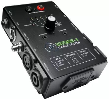 Mackie MTest-1 Cable Tester kaapelitesteri - Kaapelitesterit - 3MAMTEST1 - 1