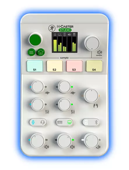 Mackie M-Caster Studio Live mikseri valkoinen - USB-mikserit - MAC2053700-01 - 2