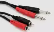 Hosa CPR-201 TS - RCA parikaapeli - Plugi - RCA -kaapelit - CPR-201 - 1