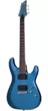 Schecter C-6 Deluxe Satin Metallic Light Blue sähkökitara - Sähkökitarat - YSC431 - 1