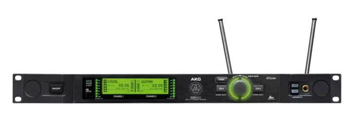 AKG DSR 800 BD1-AU digitaalinen Dual-vastaanotin - Vastaanottimet - 8AUDSR800BD1 - 1