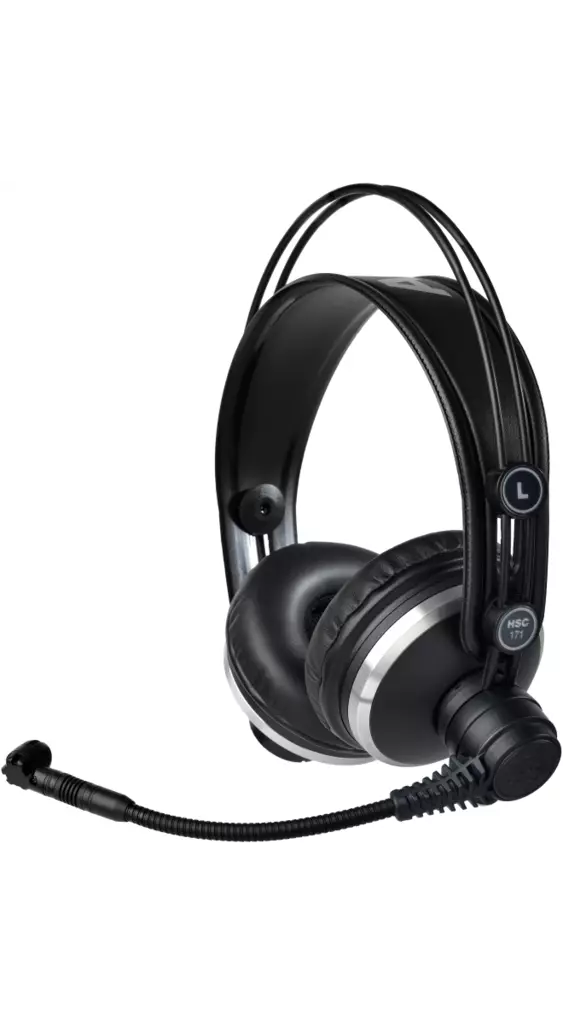 AKG HSC 171 kuulokemikrofoni kondensaattori - Kuulokemikrofonit ja broadcast-headsetit - 4AKHSC171 - 1