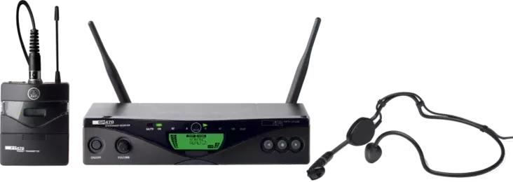 AKG WMS470 Sport Set, langaton pääpantajärjestelmä - Headset-järjestelmät - 8AUWMS470SPORTSBD1 - 1