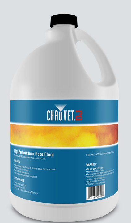 Chauvet High Performance Haze Fluid Haze-neste 5 litraa - Savukoneet ja tarvikkeet - 781462213541 - 1