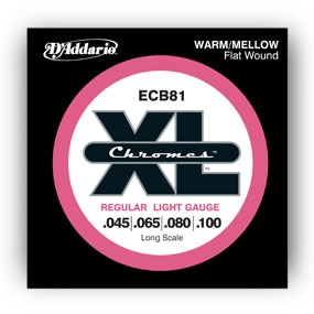 D'addario ECB81 Chromes 045-100 hiottu kielisetti - Basson kielet - ECB81 - 1