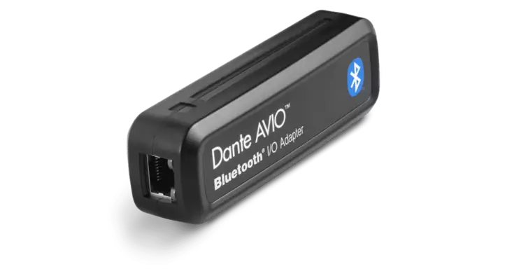 Dante AVIO Bluetooth IO Adapter 2x1 adapteri - DAC:t ja AD/DA-muuntimet - ADP-BT-AU-2X1 - 1