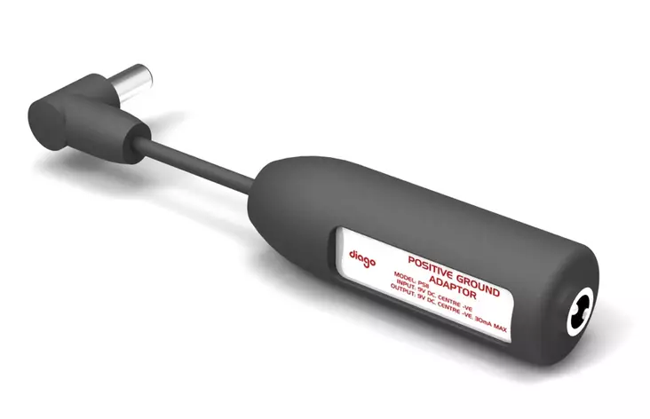 Diago PS11 Positive Ground Adaptor adapteri + runkoisten pedaalien kytkentään. - Kitaratarvikkeet - ADIPS11 - 1