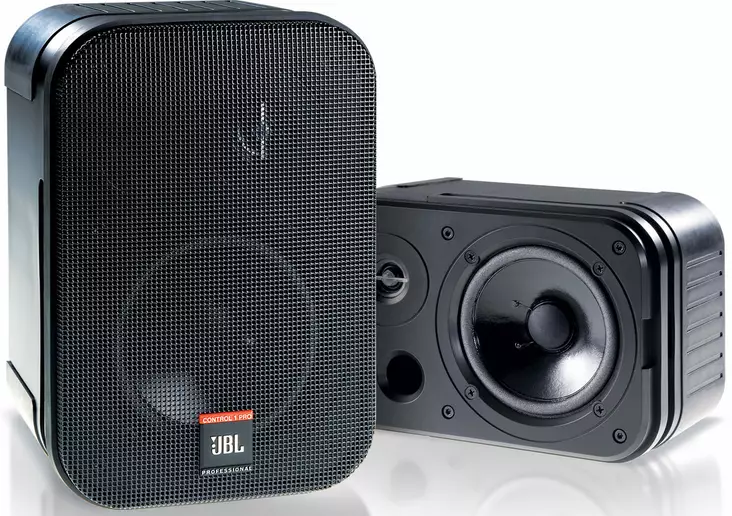 JBL Control 1 Pro BK kaiutinpari, musta - Asennuskaiuttimet - 4JBCM1 - 1