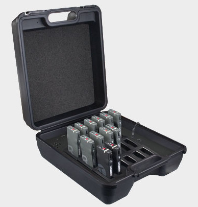 JTS TG-10CH18 18-paikkainen laturi/laukku - Tulkkausjärjestelmät - N10851 - 1