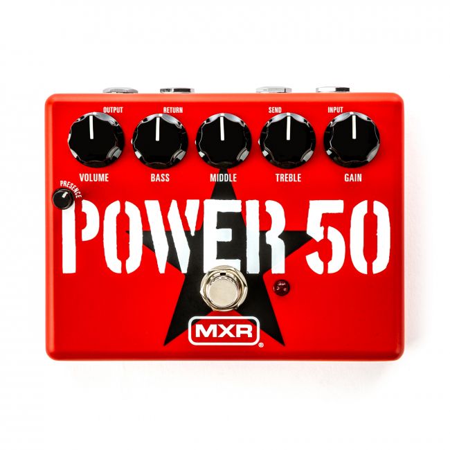 MXR Tom Morello Power 50 Overdrive pedaali - Kitaraefektit ja -pedaalit - TBM1 - 1